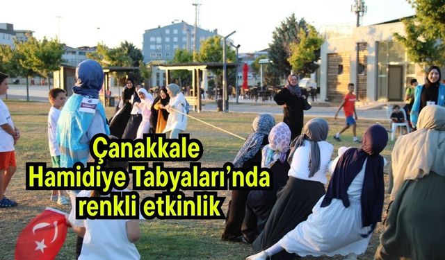 Çanakkale Hamidiye Tabyaları’nda renkli etkinlik