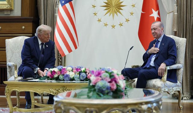 Cumhurbaşkanı Erdoğan ve ABD Başkanı Trump bir araya geldi