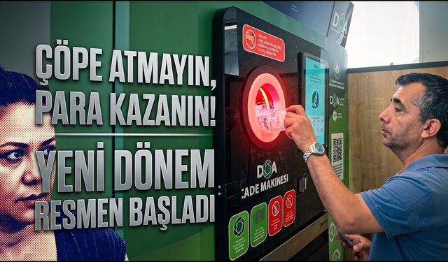 Depozito İade Sistemi Başladı! Atığını Getir, Paranını Al! (Video)