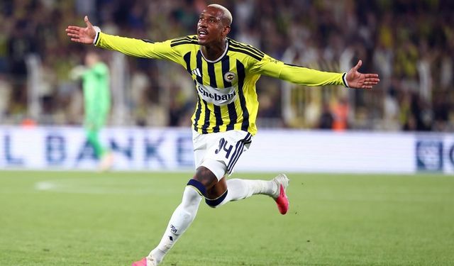 Fenerbahçe'de sezonun ilk golü Talisca'dan