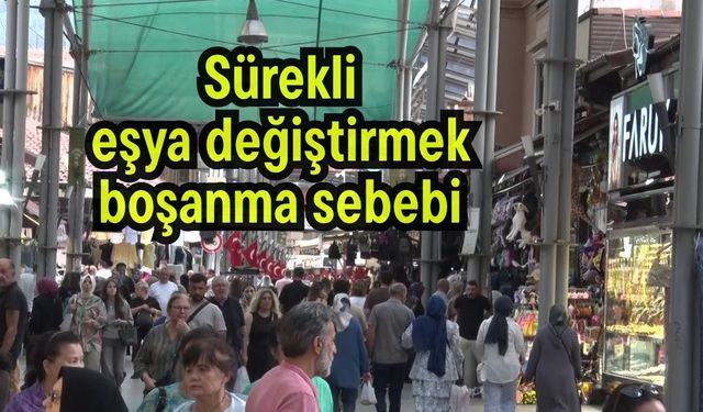 Sürekli eşya değiştirmek boşanma sebebi (Video)