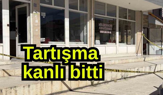 Tartışma kanlı bitti