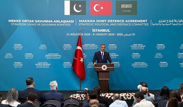 Bakan Fidan, "İttifakımızın resmi adı Mekke Savunma İttifakı"
