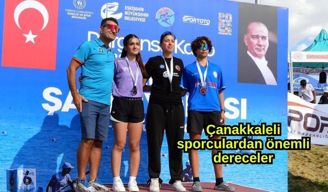 Çanakkaleli sporculardan önemli dereceler