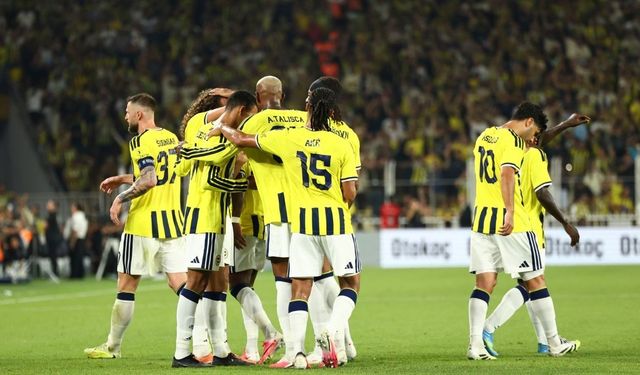 Fenerbahçe tur için avantajı yakaladı