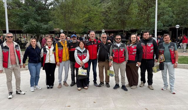 Motosiklet tutukunları Etili’de buluştu