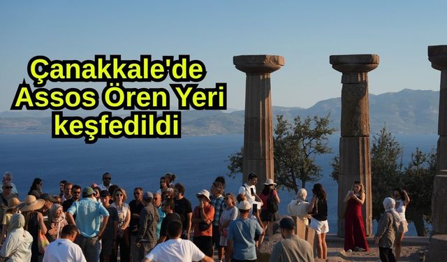 Çanakkale'de Assos Ören Yeri keşfedildi (Video)