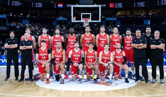 Türkiye, FIBA dünya sıralamasında iki basamak yükseldi