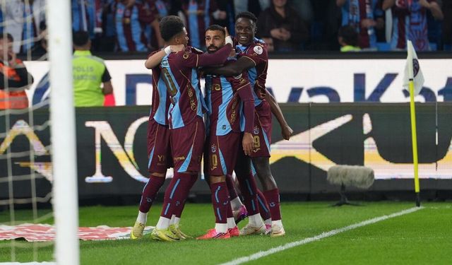 Trabzonspor'dan Galatasaray'a gol yağmuru