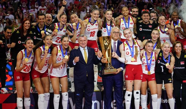 CEV Avrupa Şampiyonası'nda şampiyon Türkiye