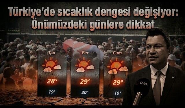 Meteorolojiden uyarı! Sıcaklıklar değişecek (Video)