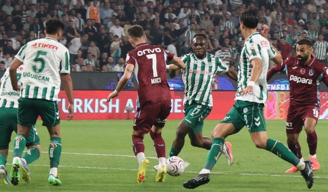 Trabzonspor deplasmanda tek golle mağlup oldu