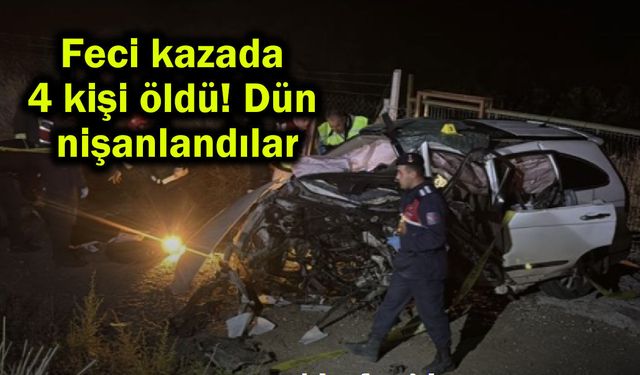 Feci kazada 4 kişi öldü! (Video)