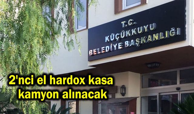 2'nci el hardox kasa kamyon alınacak