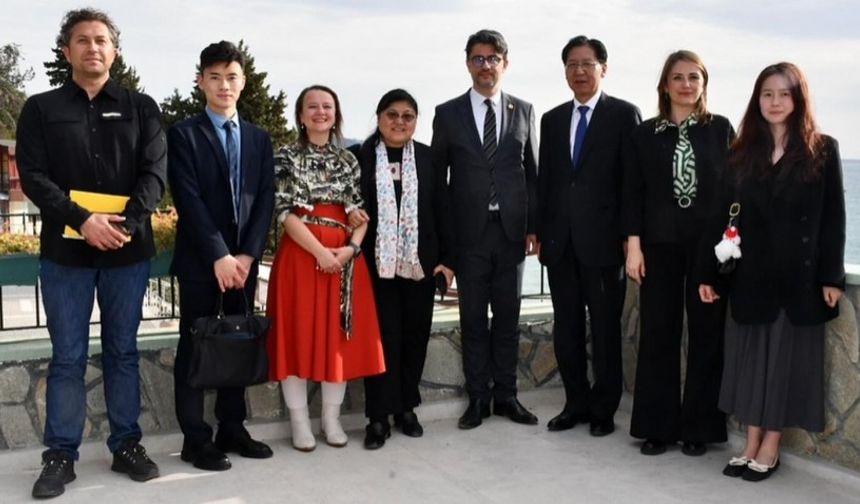 Çin Halk Cumhuriyeti Ankara Büyükelçisinden ÇOMÜ’ye Ziyaret