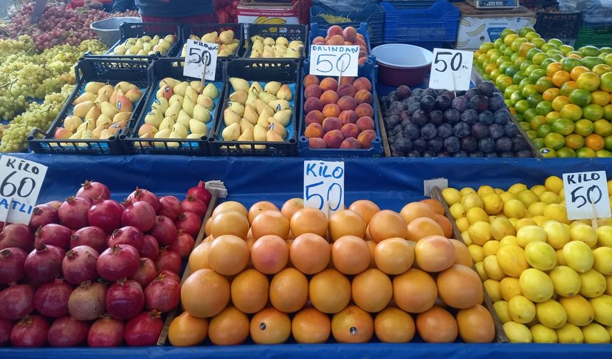 Çanakkale pazarından C vitamini almak biraz pahalı!