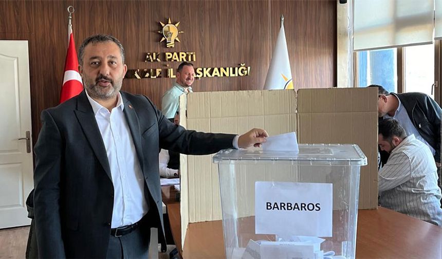 Çanakkale AK Parti il teşkilatında 400 delege belirlendi