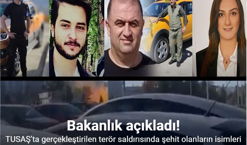 Terör saldırısında şehit olanların isimleri belli oldu