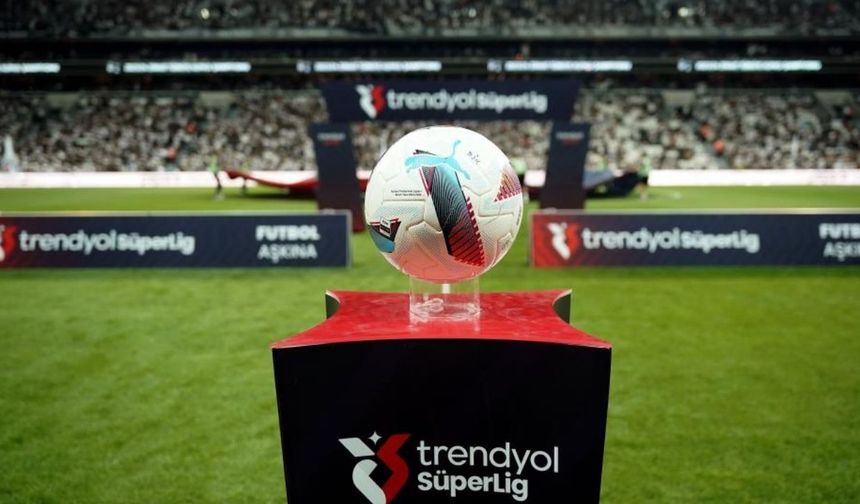 Trendyol Süper Lig'de 13. hafta heyecanı yaşanacak