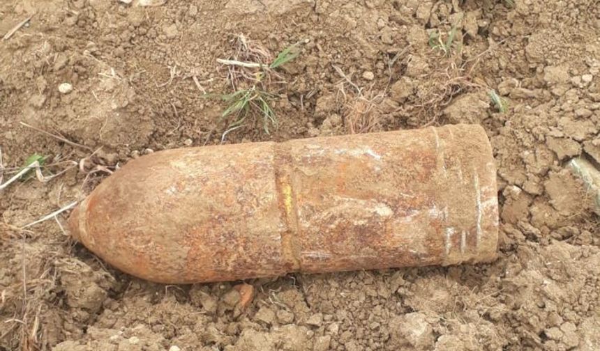 Çanakkale'de mezarlık kazısında bulundu