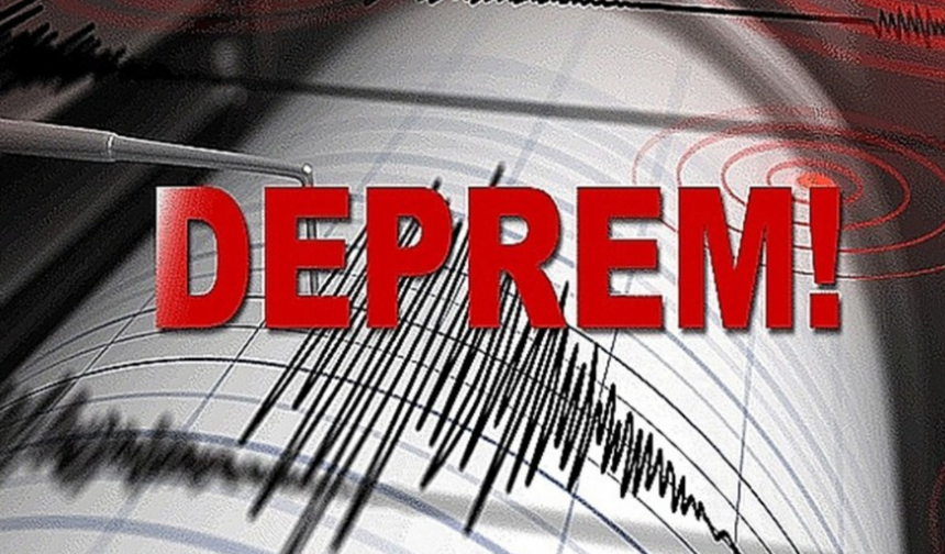Kısa bir süre önce deprem oldu!