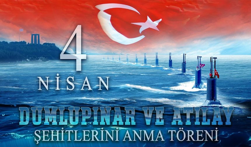 Çanakkale'de 12 denizaltı geçişiyle şehitler anılacak