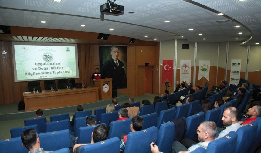 Çanakkale’de tarımda risklere karşı bilinçlenme artıyor