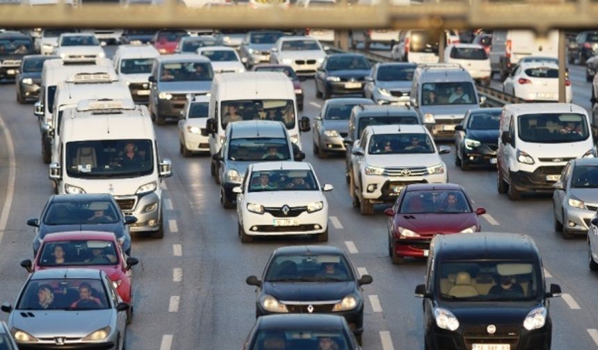 Temmuz ayında 257 bin 471 adet taşıtın trafiğe kaydı yapıldı