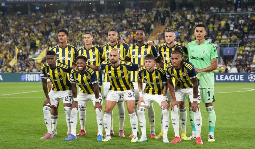 Fenerbahçe’nin Benfica maçı kamp kadrosu belli oldu