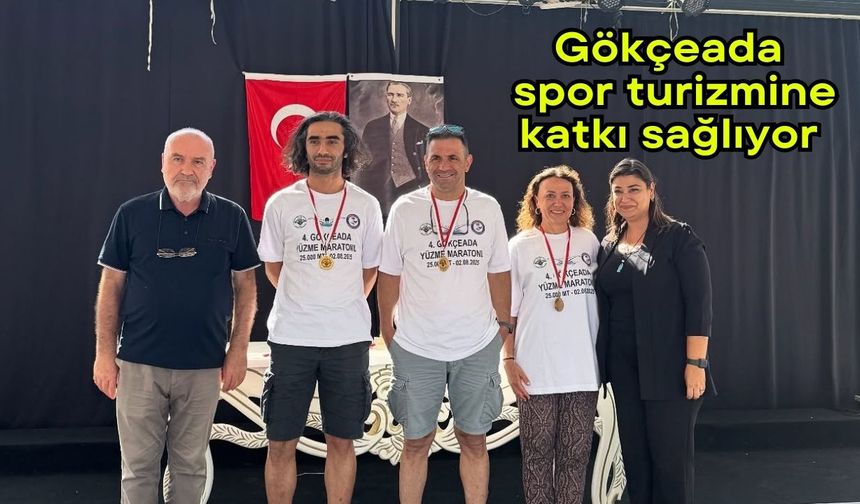 Gökçeada, spor turizmine katkı sağlıyor