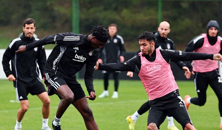 Beşiktaş, Gençlerbirliği maçının hazırlıklarını sürdürdü