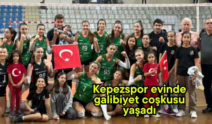 Kepezspor evinde galibiyet coşkusu yaşadı