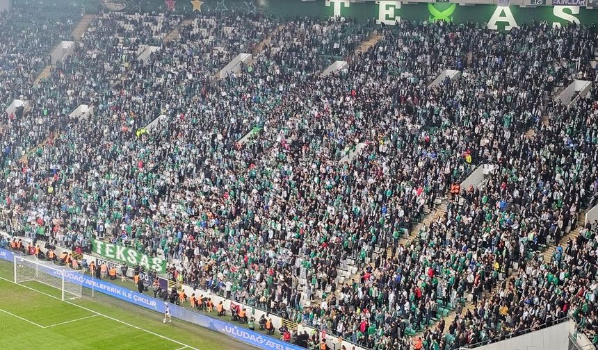 Bursaspor taraftarlarına deplasman yasağı geldi