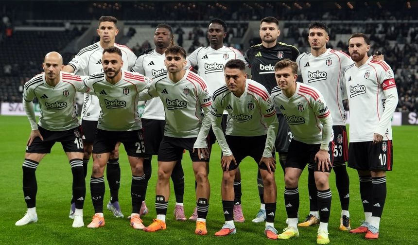 Beşiktaş’ın, Trabzonspor maçı kamp kadrosu belli oldu