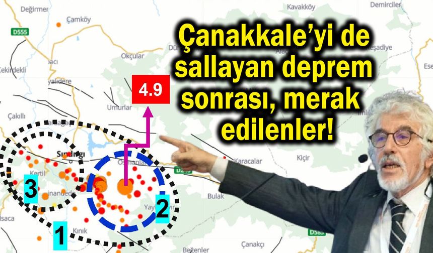 Çanakkale’yi de sallayan deprem sonrası merak edilenler!