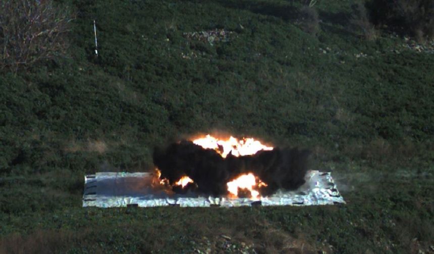 Milli mühimmattan tam isabet