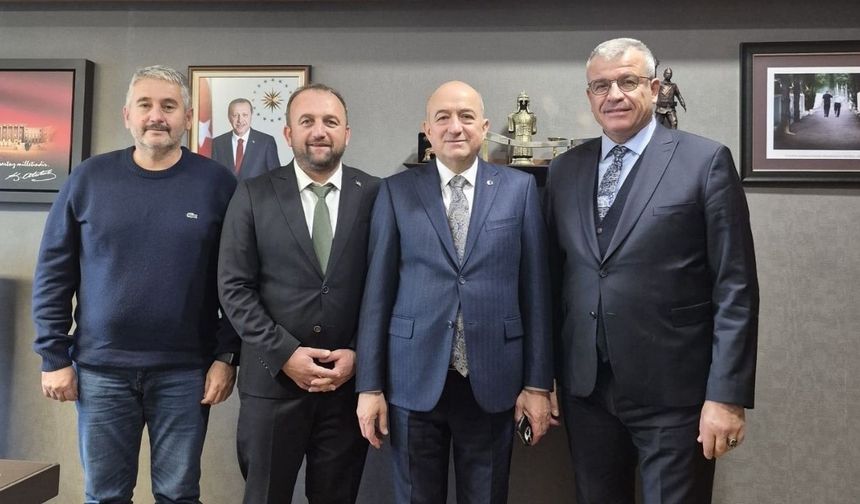 Çanakkale'nin beldesinin geleceği için Ankara’da güçlü temaslar