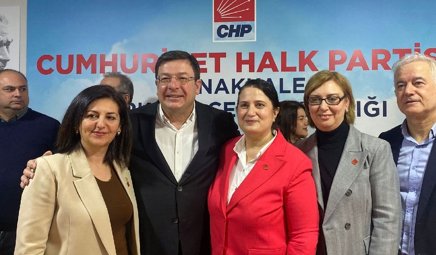 CHP Çanakkale Merkez İlçe Kadın Kolları’nda görev değişimi
