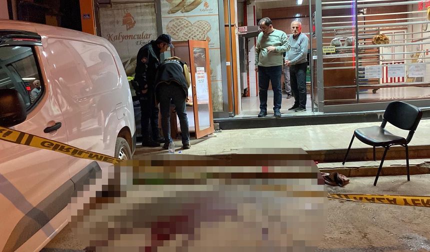 Pide kuyruğunda silahlı saldırı!