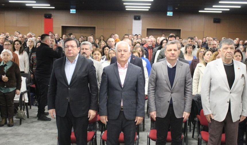 CHP Çanakkale İl Danışma Kurulu Toplantısına yoğun katılım