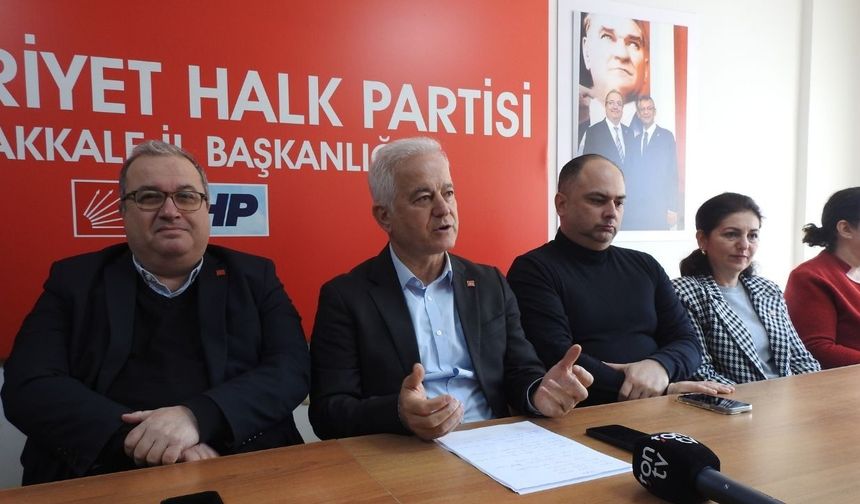 Çanakkale Milletvekili Güneşhan önemli açıklamalar