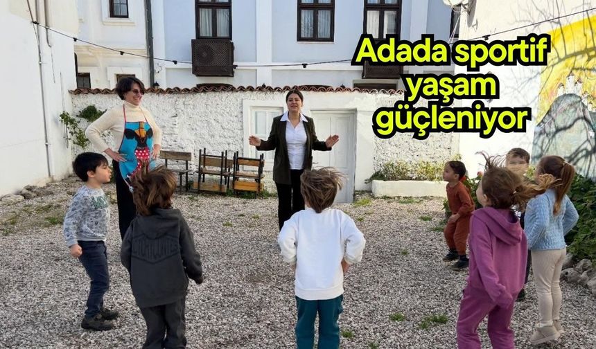 Adada sportif yaşam güçleniyor