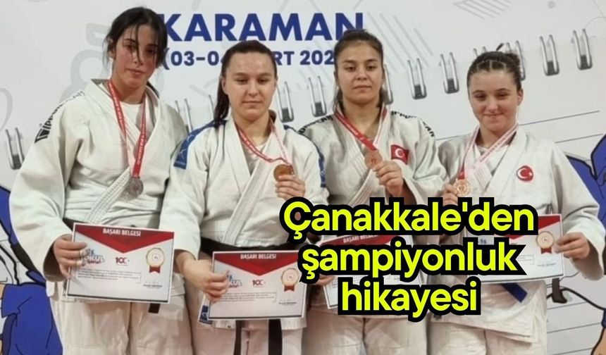 Çanakkale'den şampiyonluk hikayesi