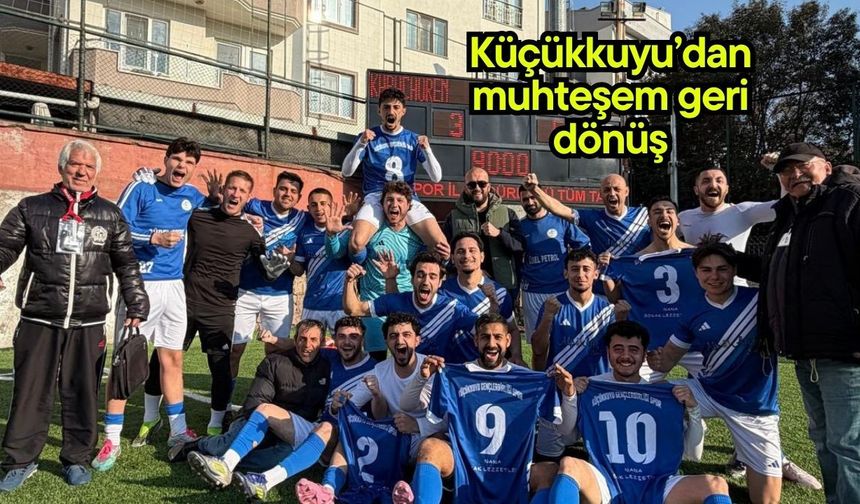 Küçükkuyu’dan muhteşem geri dönüş