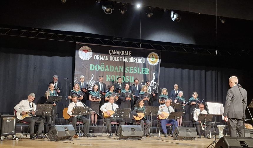 Ormancılardan Çanakkale’de Türkü Şöleni