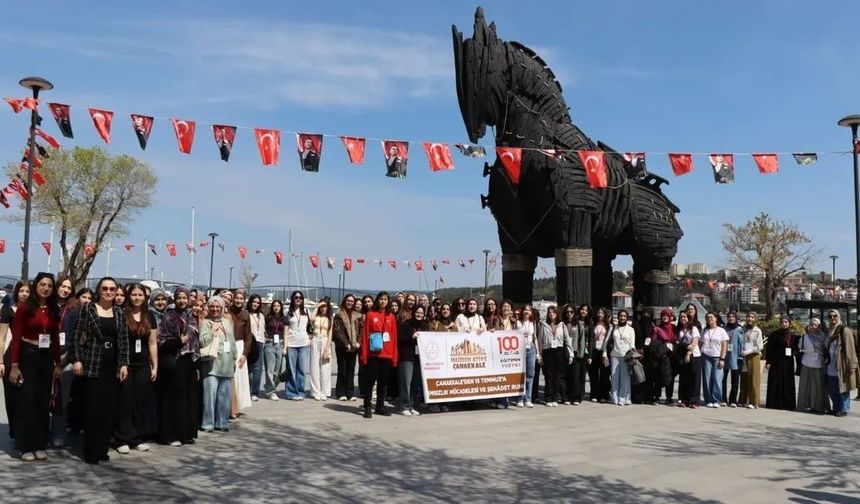 Gençler ecdad mirasıyla Çanakkale’de buluşuyor