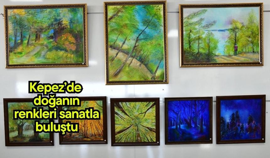 Kepez’de doğanın renkleri sanatla buluştu