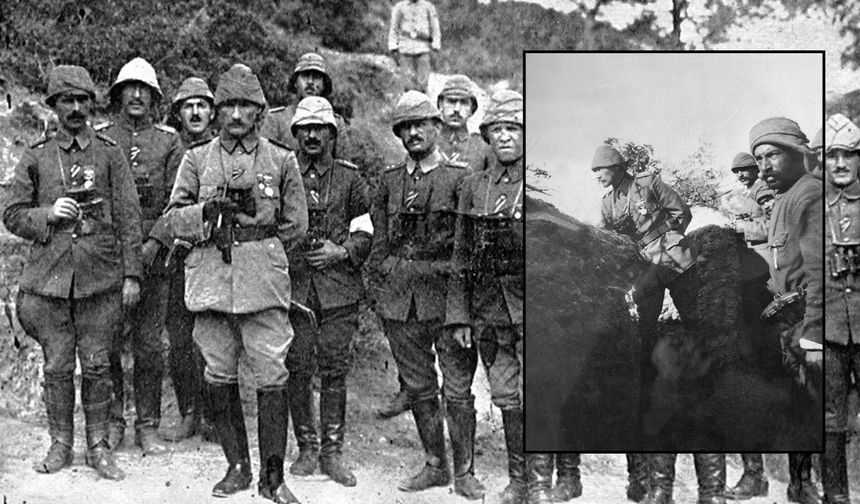 Atatürk'ün O Tarihi Fotoğrafı Çanakkale'de Anıtlaştı (Video)