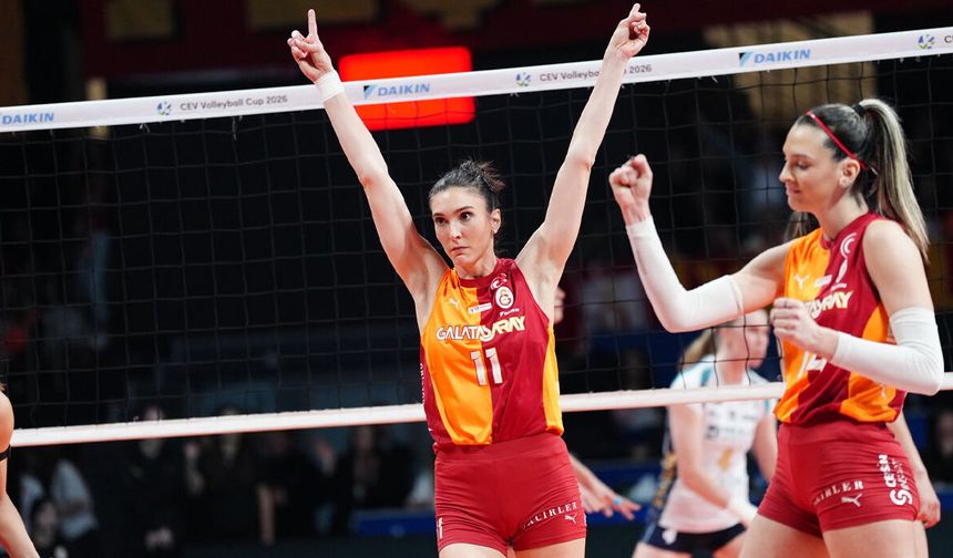 Galatasaray, CEV Kupası şampiyonu oldu