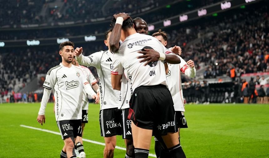 Trendyol Süper Lig: Beşiktaş: 4 - Antalyaspor: 2